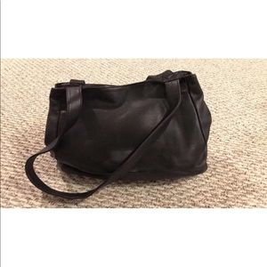 EUC - “Tignanello” Black Leather Purse